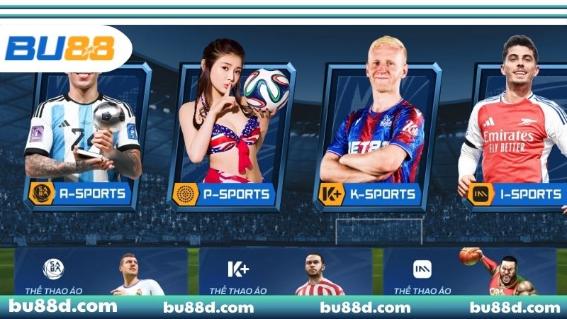 Các bộ môn thể thao BU88 phổ biến
