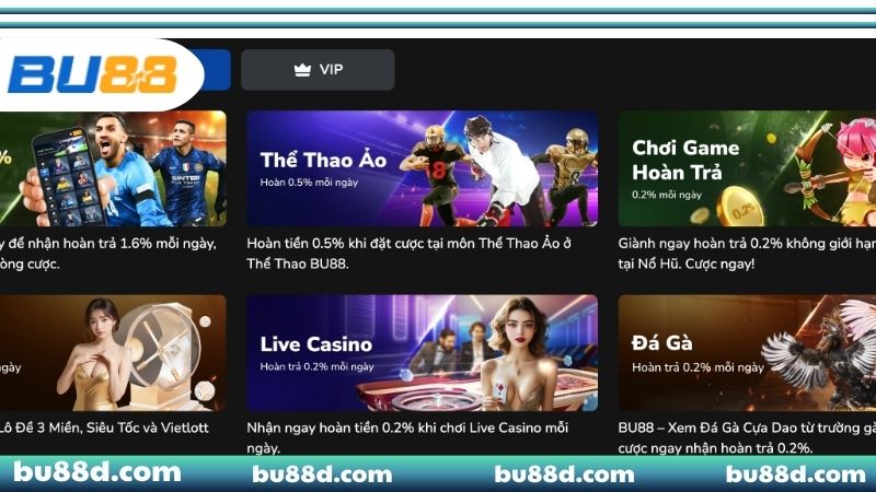 Khuyến Mãi BU88 - Cập Nhật Những Ưu Đãi Mới Nhất 2026 Cập nhật những khuyến mãi BU88 hấp dẫn