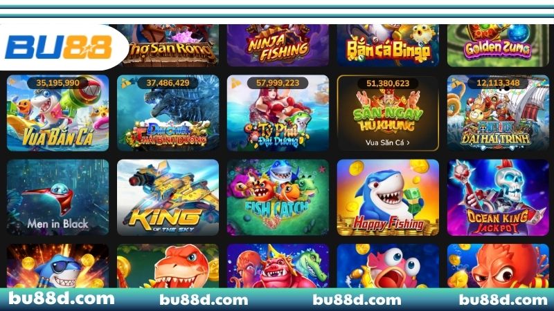 Bắn Cá BU88 - Địa Chỉ Săn Boss Đổi Thưởng Siêu Khủng Khám phá các trò chơi bắn cá BU88 phổ biến